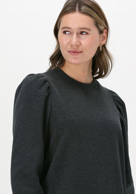 SECOND FEMALE Mini robe CARMELLO SWEAT CREW NECK DRESS en noir - large