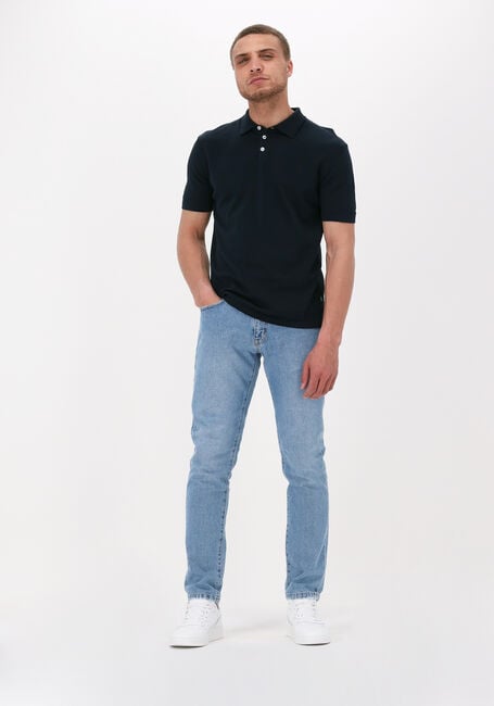 Donkerblauwe THE GOODPEOPLE Polo PLAN - large