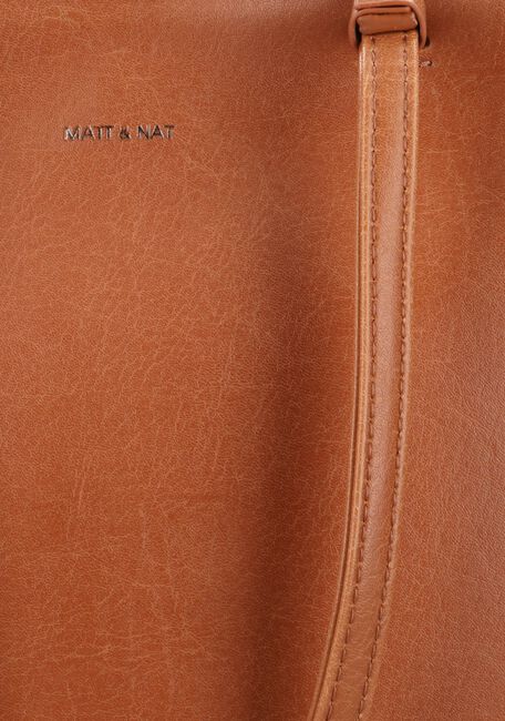 Cognac MATT & NAT Handtas CALINA Cognac MATT & NAT Handtas CALINA - large