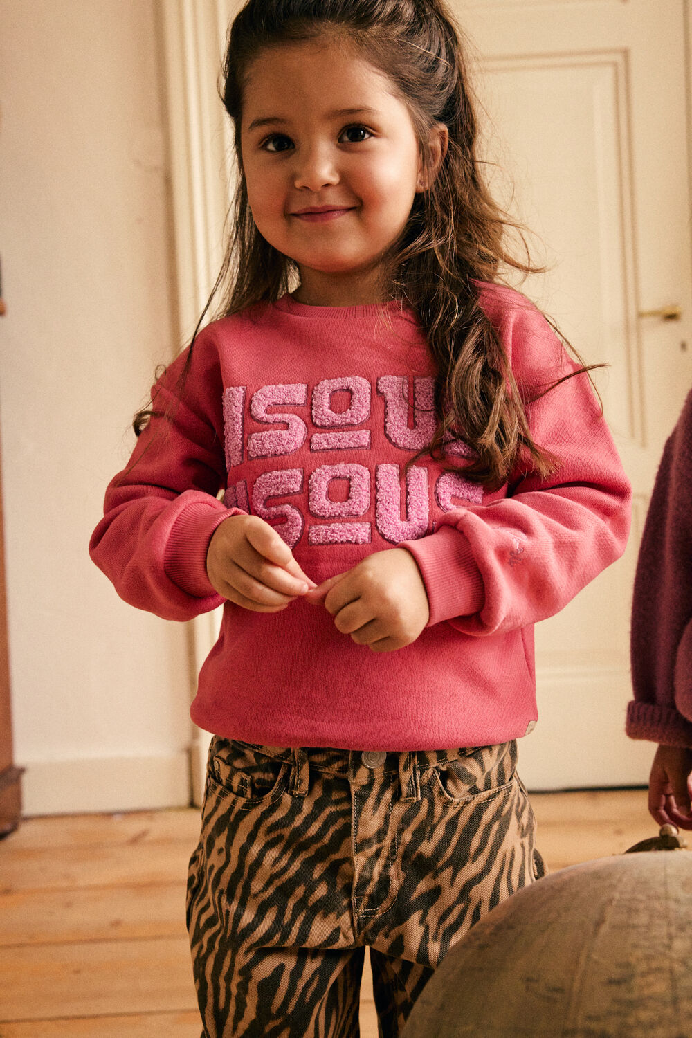 Roze DAILY7 Sweater SWEATER BISOUS - large
