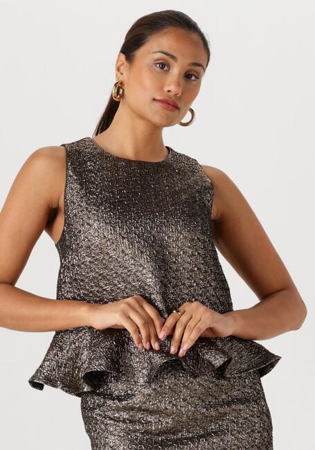 EDITED Haut FREYA TOP en or - large