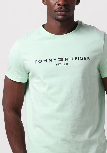 TOMMY HILFIGER T-shirt TOMMY LOGO TEE Menthe - large