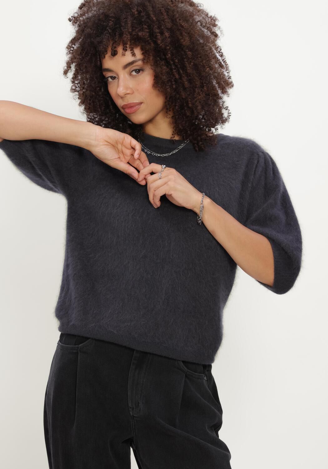 Grijze JANICE Tops & T-shirts PEYTON - large
