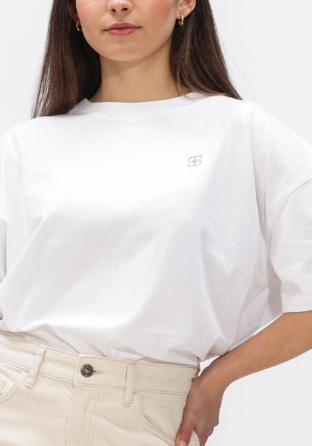 Witte BY-BAR T-shirt JADE DANCE SHIRT - large