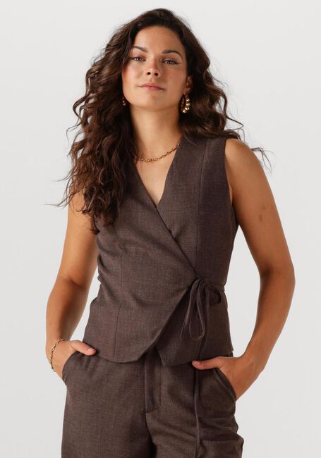 Bruine NEO NOIR Gilet SAMARA MELANGE WAISTCOAT - large