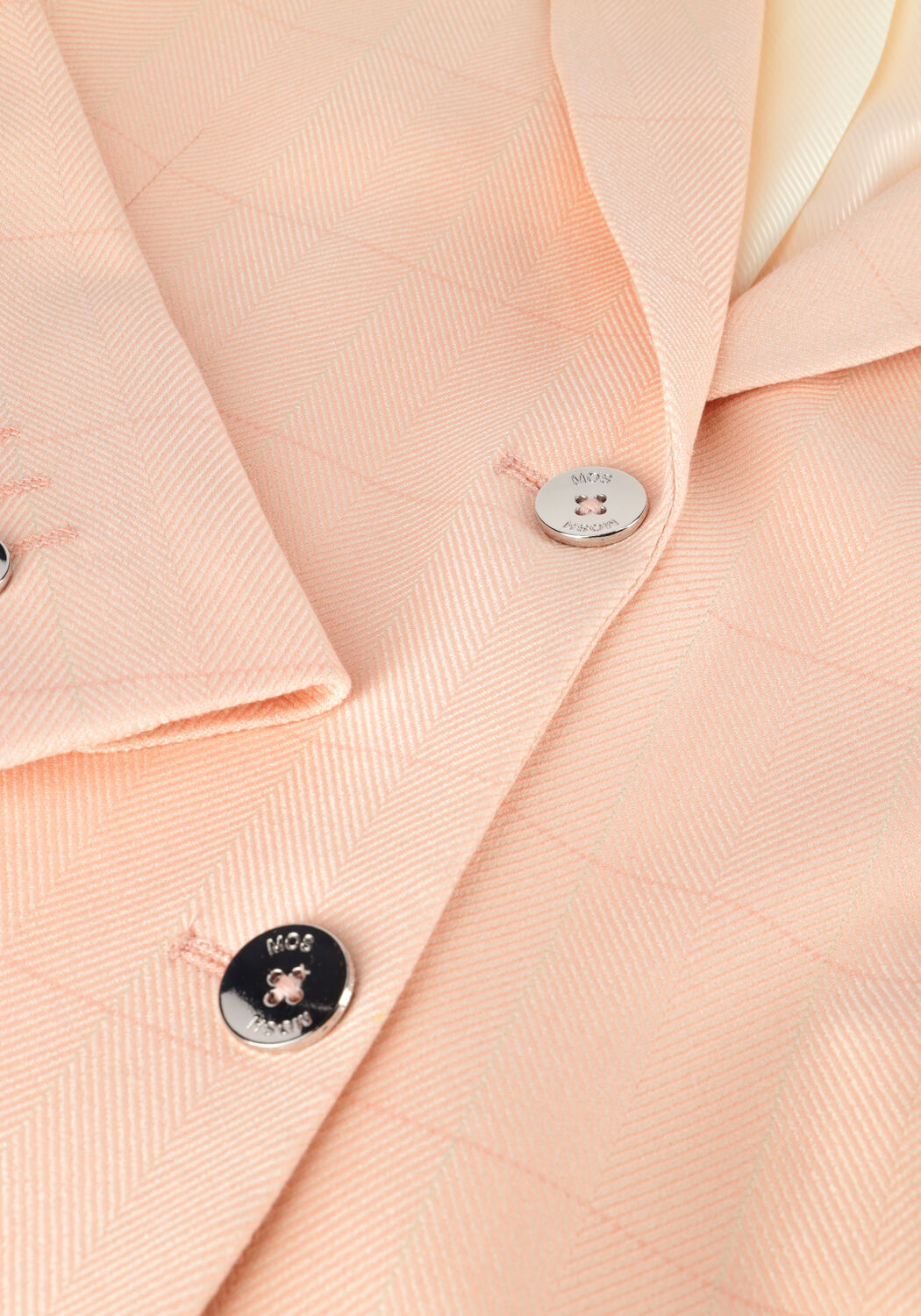 MOS MOSH Blazer BENA HERRING CHECK BLAZER en rose - large