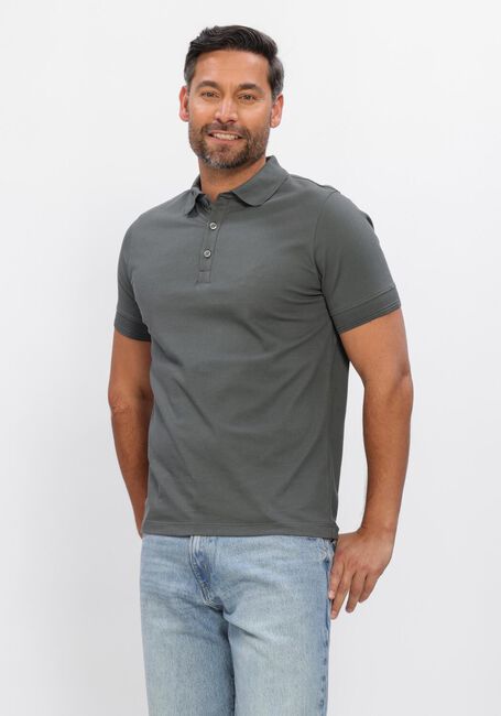 GENTI Polo POLO 3 BUTTON SS 1219 en gris - large