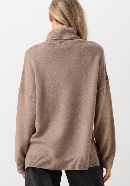 CO'COUTURE MAJA SLIT ROLL NECK Pulls & Gilets en beige - large