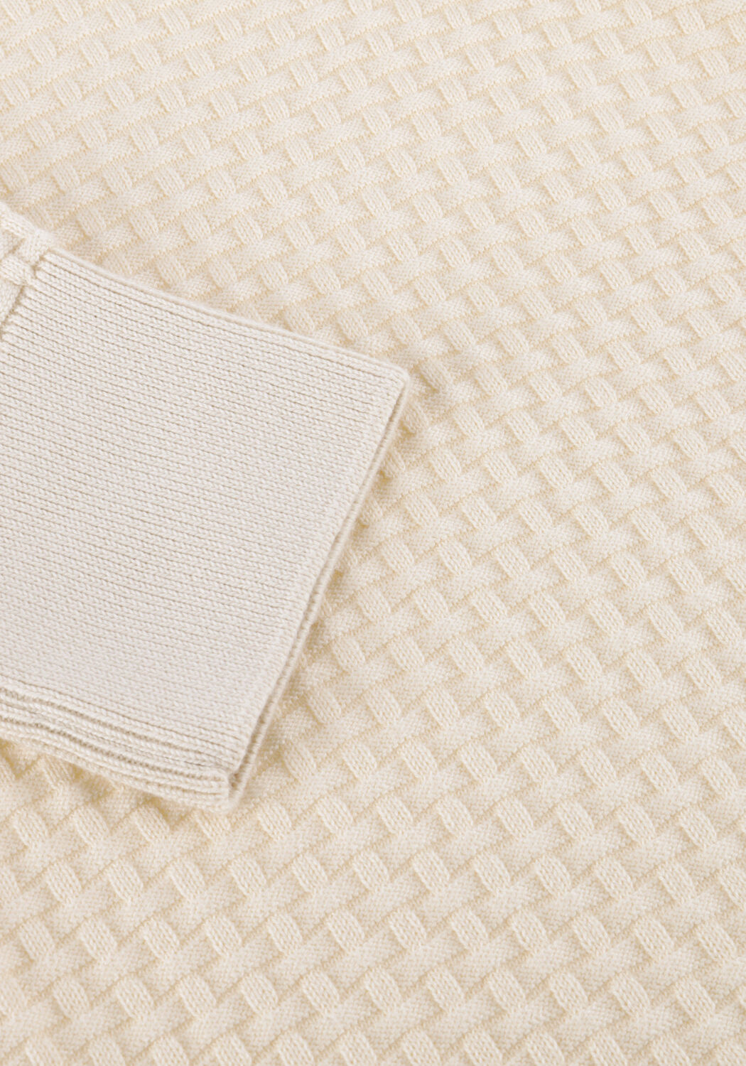 BOSS BLACK Pull H-IMBERTO &Eacute;cru - large