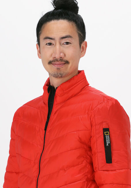 NATIONAL GEOGRAPHIC Veste matelassé JACKET WITH FILLER en rouge - large