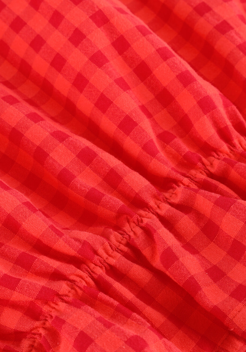 PETIT BLUSH T-shirt BLOUSE ELASTIC WAIST en rouge - large