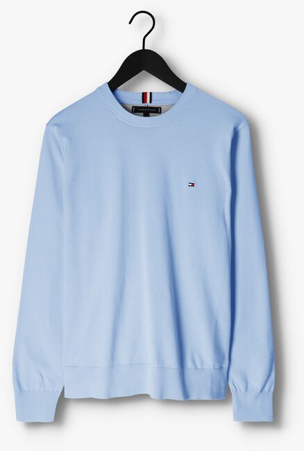 TOMMY HILFIGER Pull 1985 CREW NECK SWEATER Bleu clair - large