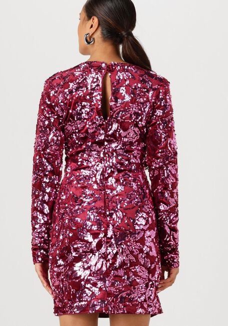 Bordeaux Y.A.S. Mini jurk YASROCOCO SL SEQUIN DRESS - large