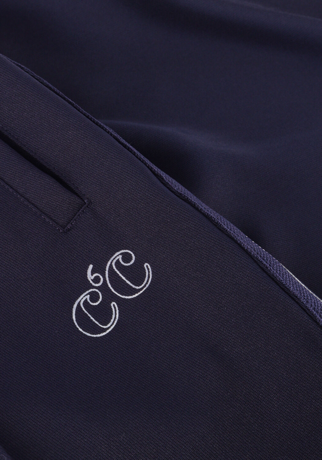 Donkerblauwe CO'COUTURE Joggingbroek AMIRACC CREASE LL PANT - large