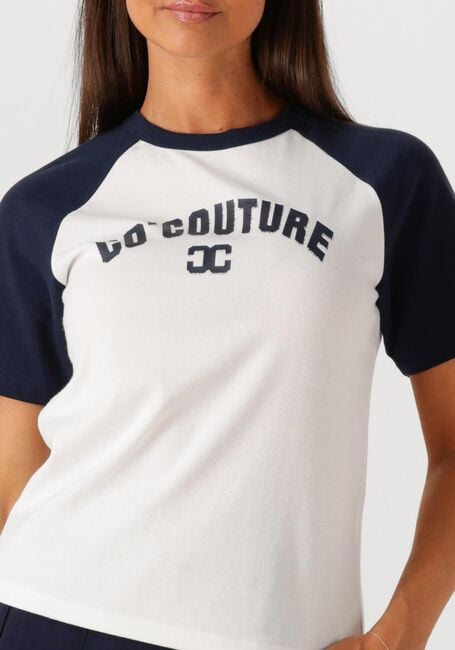 Ecru CO'COUTURE T-shirt EDGECC BLOCK TEE - large