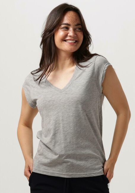 CC HEART T-shirt BASIC V-NECK TSHIRT en gris - large