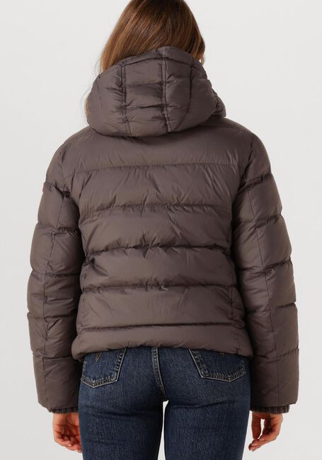 Taupe MOSCOW Gewatteerde jas 12-08 BRANDY - large
