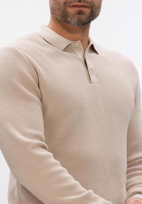SAINT STEVE Polo GUNTHER en beige - large