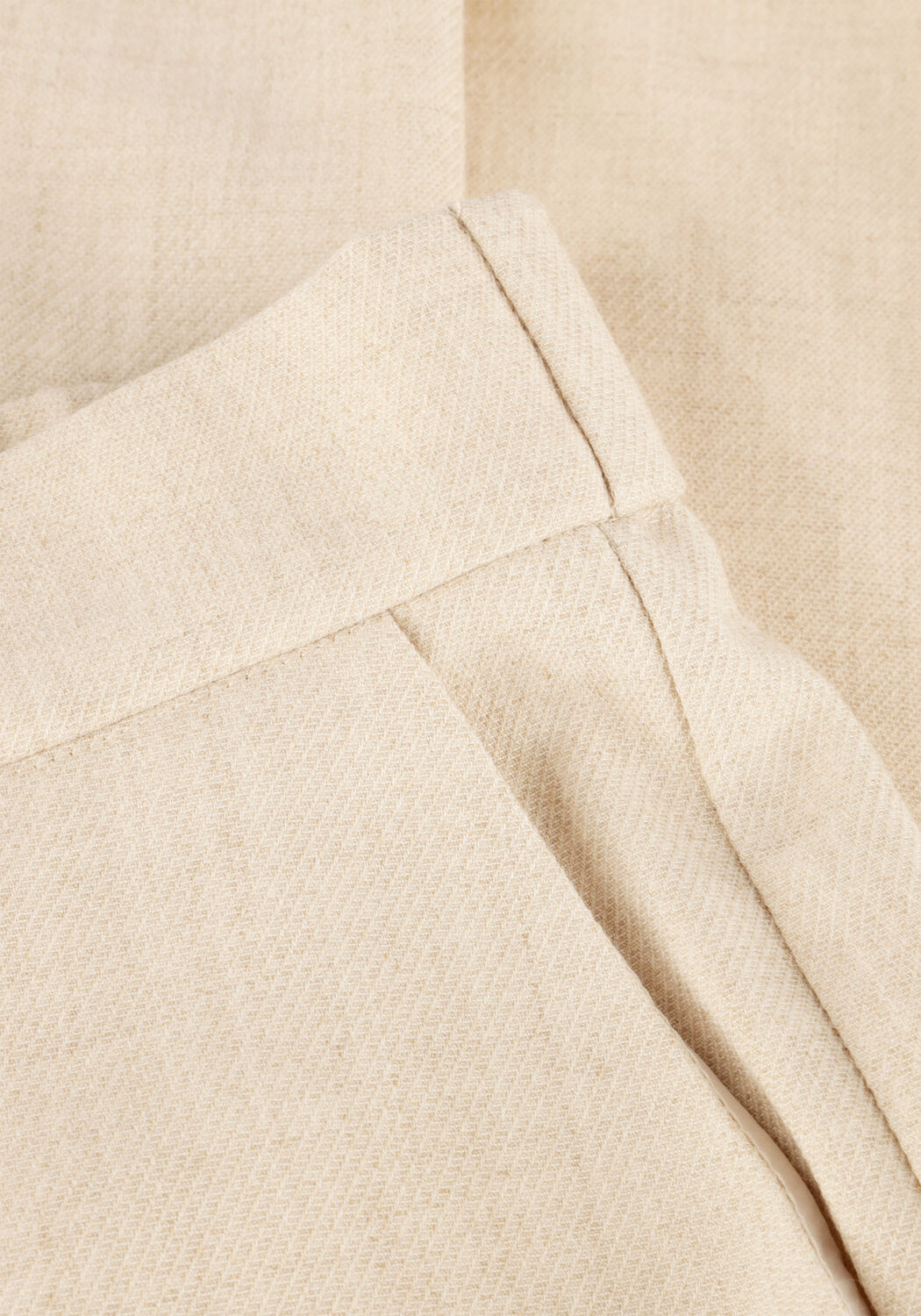 NEO NOIR Pantalon large EMMETT MELANGE PANTS en beige - large