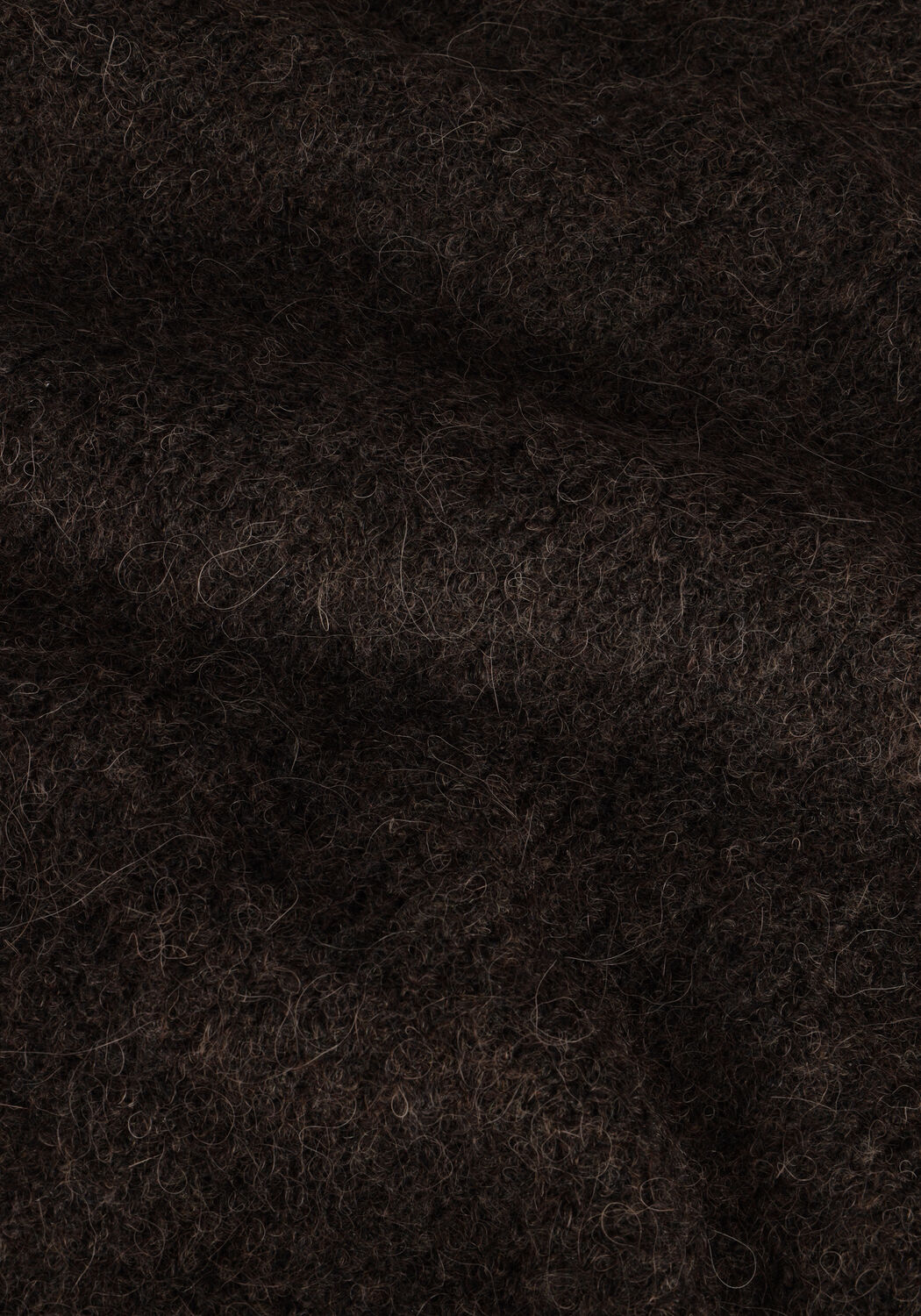 MY ESSENTIAL WARDROBE Col roul&eacute; 11 THE KNIT ROLLNECK en marron - large