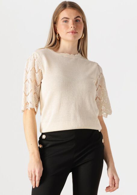 Beige TWINSET MILANO Top 251TP3341 - large