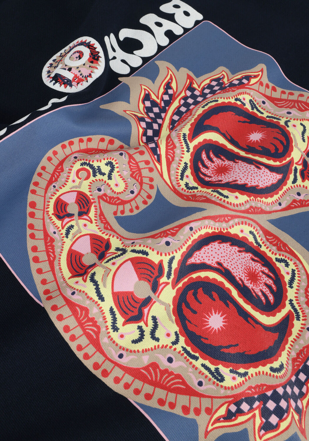 SCOTCH & SODA Chandail FESTIVAL AW SWEATSHIRT Bleu fonc&eacute; - large