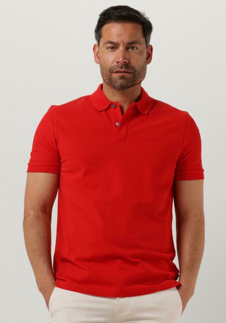 BOSS BLACK Polo PALLAS en rouge - large