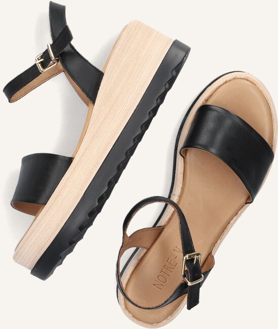 Zwarte NOTRE-V Sandalen 892003 Zwarte NOTRE-V Sandalen 892003 - large