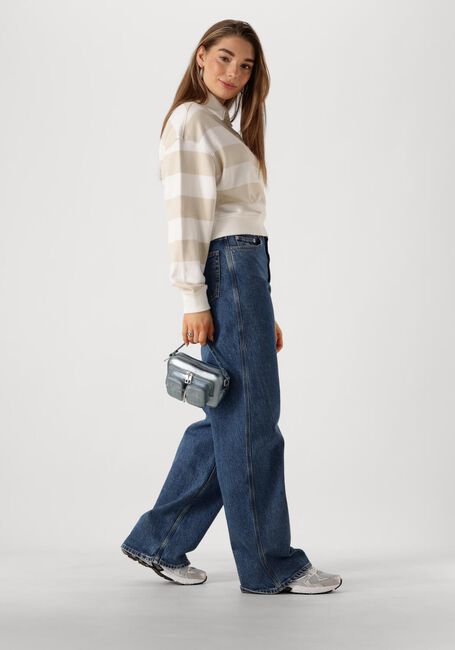 TOMMY JEANS TJW BOXY BADGE POLO HWK Hauts & T-shirts en beige - large