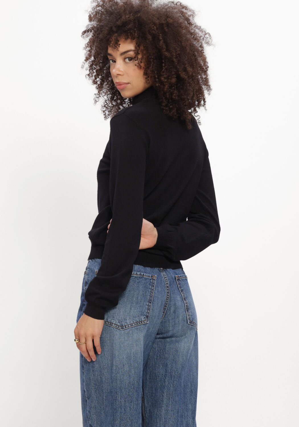 SILVIAN HEACH Pull SWEATER TURTLENECK RECIK en noir - large