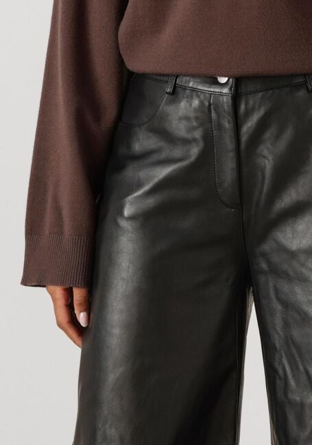 Zwarte STUDIO AR Wijde broek TESS - large