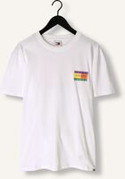 TOMMY JEANS T-shirt TJM REG SUMMER FLAG TEE Blanc TOMMY JEANS T-shirt TJM REG SUMMER FLAG TEE Blanc - medium