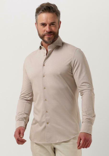 PROFUOMO Chemise classique PPUH10055 en beige - large