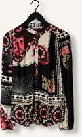 SUMMUM TOP SCARF PRINT Blouses en noir SUMMUM TOP SCARF PRINT Blouses en noir - medium