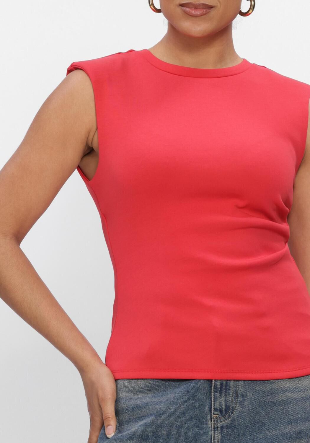 Y.A.S. YASPINA SL TOP NOOS Hauts & T-shirts en rouge - large