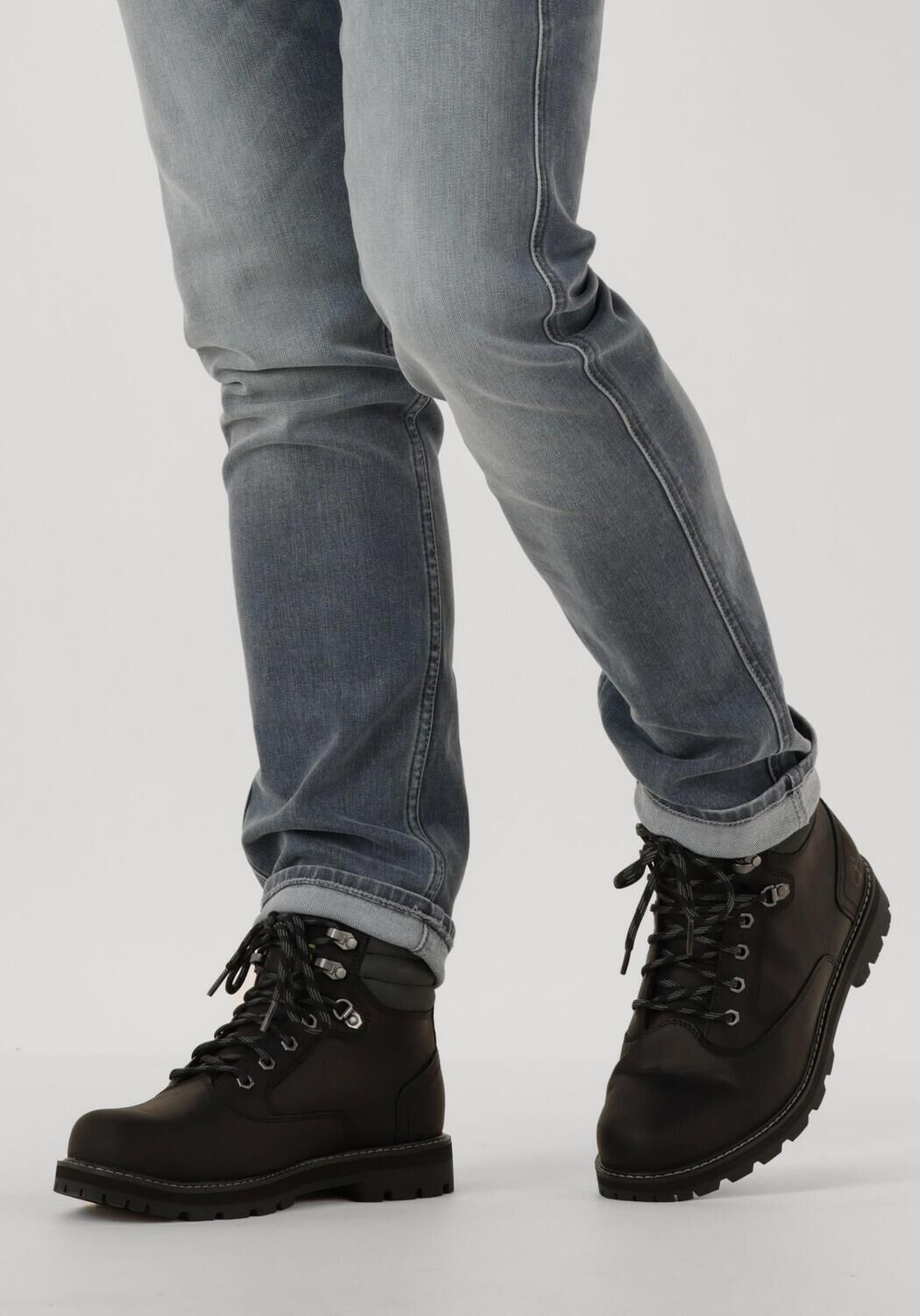 Zwarte TIMBERLAND  BRITTON ROAD MID LACE UP - large