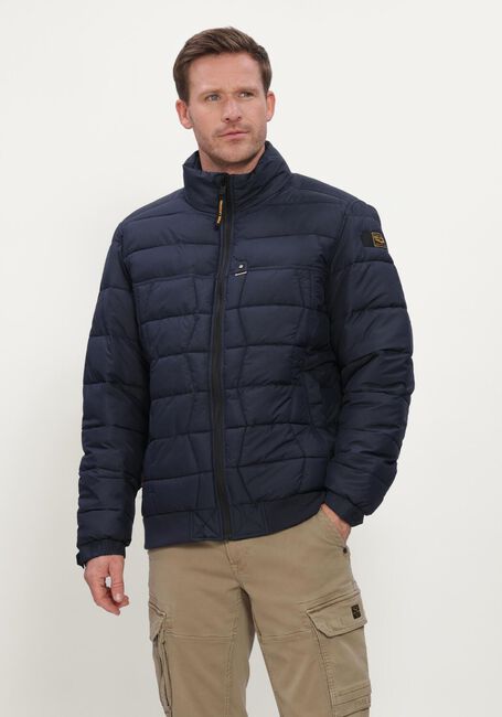Donkerblauwe PME LEGEND Gewatteerde jas FLIGHT JACKET EXPEDITOR BRIGHTSTER - large