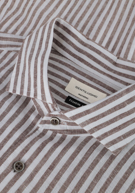 Bruine GENTILUOMO Casual overhemd S9324-530 Bruine GENTILUOMO Casual overhemd S9324-530 - large