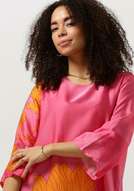ANA ALCAZAR Mini robe TUNIC DRESS NO FEATHERS en rose - large