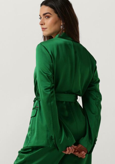 SCOTCH & SODA Blazer BELTED SATIN SINGLE BREASTED BLAZER en vert - large