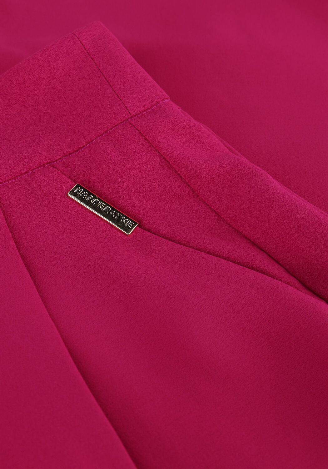 HARPER & YVE Pantalon large ROSIE-PA Fuchsia - large