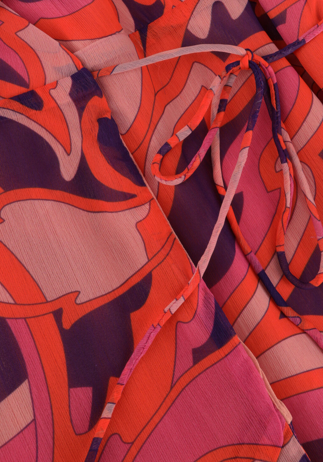 FREEBIRD Robe maxi WV-CRINKLE-AOP-PES-23-1.0 en rose - large