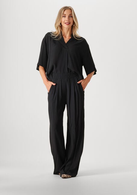 Zwarte BY-BAR  OWEN VISCOSE BLOUSE - large