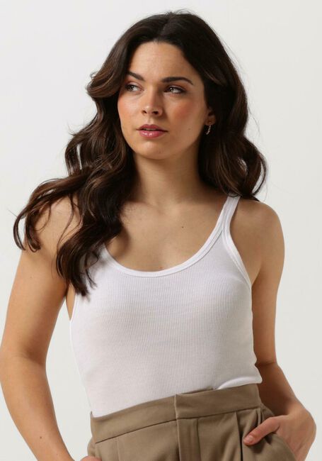 CC HEART Haut SILK CAMISOLE en blanc - large