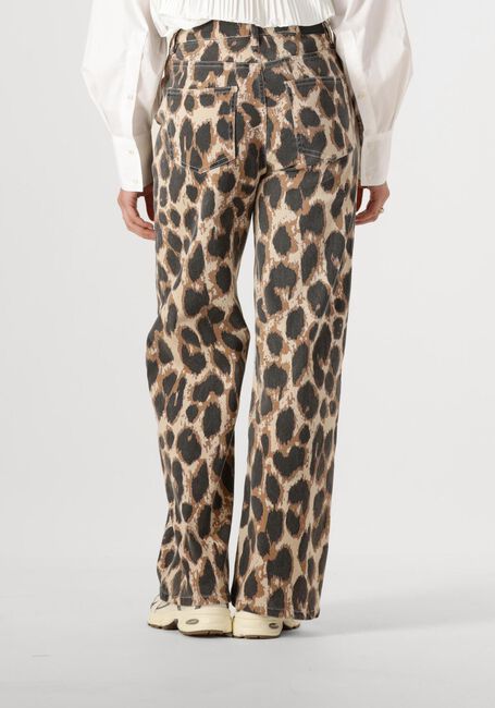 REFINED DEPARTMENT Pantalon large SUNNY en marron - large