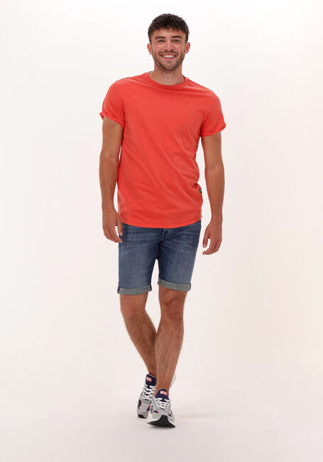 Blauwe G-STAR RAW Jeans 3301 SLIM SHORT - large
