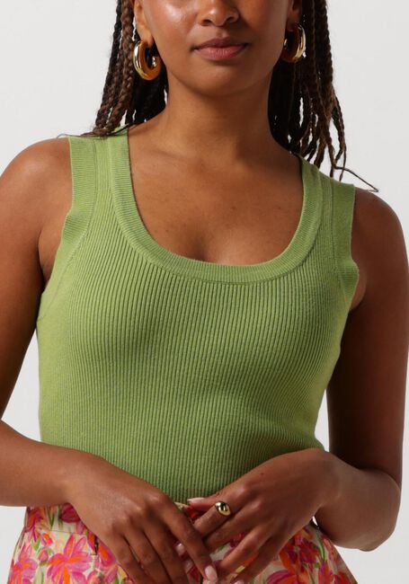 Groene YDENCE Top KNITTED TOP KEELY - large