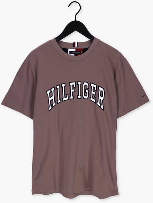 Taupe TOMMY HILFIGER T-shirt HILFIGER ARCH CASUAL TEE - large