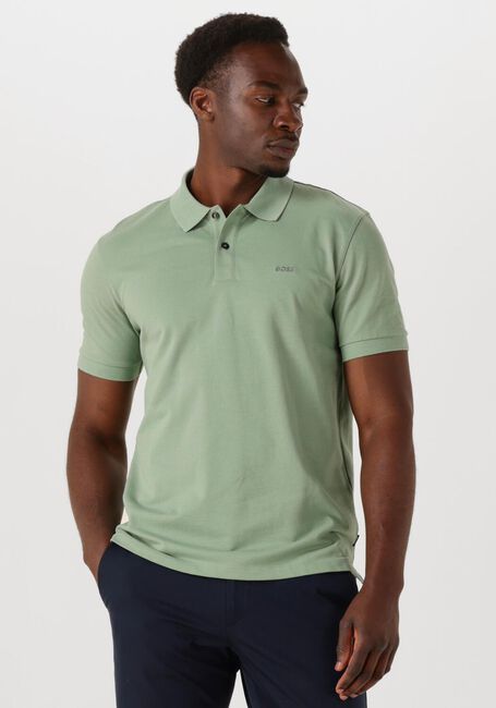 BOSS BLACK Polo PALLAS en vert - large