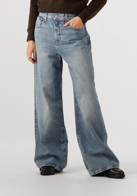 CALVIN KLEIN Wide jeans THE WIDE LEG BLUE GULF Bleu clair - large